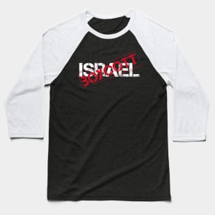 Boycott Israel 4 Baseball T-Shirt